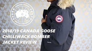 201819 Canada Goose Chilliwack Bomber Jacket Review [upl. by Rhyne28]