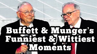 Warren Buffett amp Charlie Munger’s Funniest amp Wittiest Moments [upl. by Ecilef932]