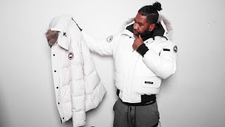 2020 CANADA GOOSE CHILLIWACK VS WYNDHAM PARKA REVIEW   EVERYTHING YOU NEED TO KNOW ABOUT THEM [upl. by Hillel]