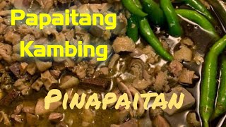 Papaitan or Pinapaitan  Kambing na Pinapaitan I Papaitan Kambing Goat Stew Ilocano Dish [upl. by Damick]