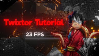 4K Twixtor Tutorial  23976 FPS English [upl. by Llebiram502]