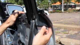 Audi A4 Window Regulator Replacement  Removal And Installation [upl. by Samuela]