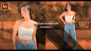 Twixtor Transition  After Effects Tutorial [upl. by Leigh]