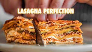 The Nearly Perfect Homemade Lasagna Guide [upl. by Nohsreg]