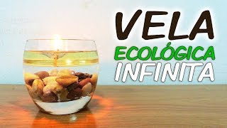 Como hacer una VELA ECOLÓGICA INFINITA 🕯️ [upl. by Vincelette]