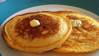 How to make Pancakes with Pancake Mix Aunt Jemima [upl. by Nnahgiel]