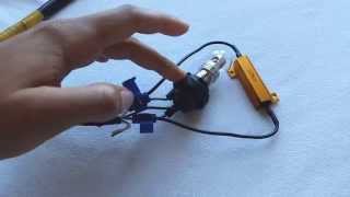 DIY  How to Install LED Blinker  Turn Signal Resistors  Enlight Tutorial [upl. by Trinee501]