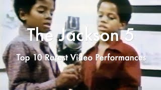 THE JACKSON FIVE  10 Rarest Video Performances [upl. by Sianna]