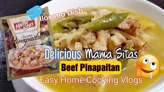 Beef Papaitan with Mama Sitas Pinapaitan Mix ¦ Ilocano Dish  Easy Home Cooking Vlogs  Rachiel Micu [upl. by Annetta]