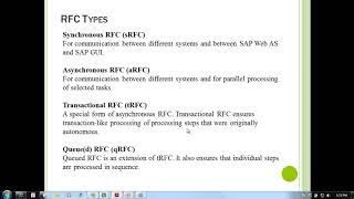 RFC Fundamentals [upl. by Llenyar]