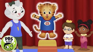 Daniel Tigers Neighborhood  Gymnastics Class  PBS KIDS [upl. by Aidam]