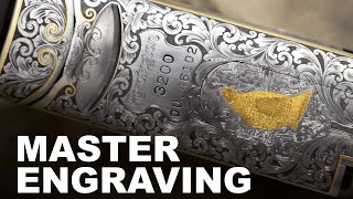 The Artistic Gun  Gun Engraving By Hand featuring Jesse Kaufman [upl. by Rosaleen]