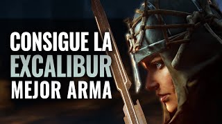 CONSIGUE EXCALIBUR MEJOR ARMA EN ASSASSINS CREED VALHALLA [upl. by Steffane369]