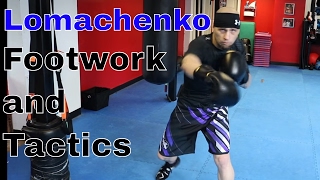 Vasyl Lomachenko  Boxing Footwork and Tactics [upl. by Aicad97]