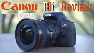 Canon T8i 850D Review [upl. by Kenti162]