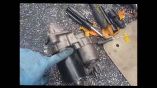 Audi A4 B7 Fwd Starter DIY FSI [upl. by Suelo135]