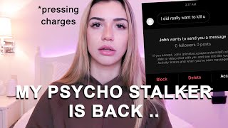 MY PSYCHO STALKER IS THREATENING ME with proof  STORYTIME [upl. by Schluter]