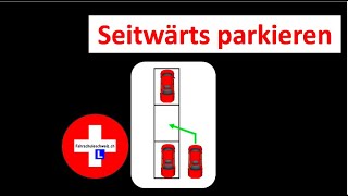 Seitwärts Parkieren by Fahrschule Schweiz [upl. by Raine]