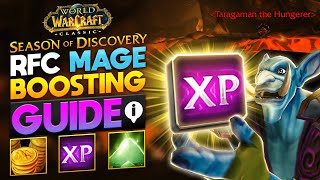 SoD Mage RFC Boosting Guide  140 Mobs [upl. by Gan]