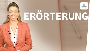 Erörterung schreiben I musstewissen Deutsch [upl. by Ecal]