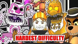 MAX DIFFICULTY FNAF CUSTOM NIGHT [upl. by Lough]