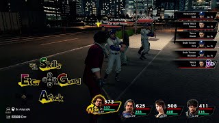 Yakuza Like a Dragon  PS5 Battle Gameplay [upl. by Imerej880]