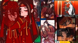 MDZS react to WangXian  Part 2 [upl. by Anahsohs]