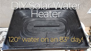 DIY Solar Water Heater Full Build [upl. by Hyatt]