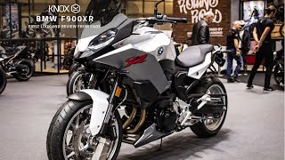 2020 BMW F900XR  First look review from KNOX [upl. by Rickard904]