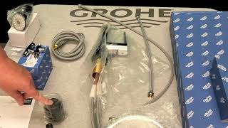 GROHE  GROHE Zedra Touch Kitchen Faucet  Installation Video [upl. by Ayerf793]