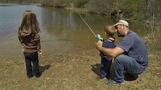 KIDS FISHING  A FEW TIPS amp TRICKS [upl. by Rodi]