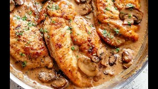 Creamy Chicken Marsala [upl. by Novikoff]