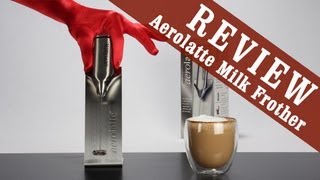 Aerolatte Milk Frother  Exclusive Review [upl. by Lotsirhc210]