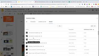 Inserire video in Google Presentazioni [upl. by Macegan]