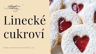 Linecké cukroví recept na tradiční vánoční cukroví amp linecké těsto │ Kreativní Techniky [upl. by Jovitah]