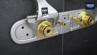 GROHE  RainShower SmartControl  Installation Video [upl. by Oreste]