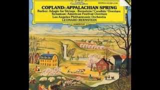 AARON COPLAND  Simple Gifts From Appalachian Spring  LEONARD BERNSTEIN [upl. by Johannah]