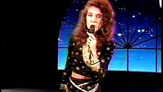 CÉLINE DION 🎤 DAmour Ou DAmitié  Interview avec MICHEL DRUCKER Live à Ad Lib 1989 [upl. by Hsinam20]