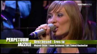 Perpetuum Jazzile  Brez besed  Eres Tu LIVE [upl. by Pettit603]