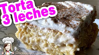 3 LECHES 🍰 paso a paso receta fácil [upl. by Aleel]