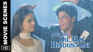 Tum Ko Kya Pasand Hai  Phir Bhi Dil Hai Hindustani  Movie Scene  Shah Rukh Khan Juhi Chawla [upl. by Cooke]