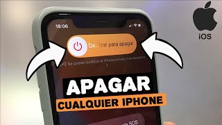 Como APAGAR cualquier iPhone X111213 y otros [upl. by Ailel]