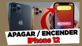 Como Encender y Apagar el iPhone 12 12 Mini 12 Pro y 12 Pro Max [upl. by Salkin]