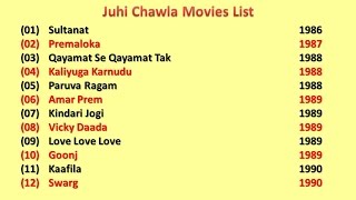 Juhi Chawla Movies List [upl. by Idelle318]