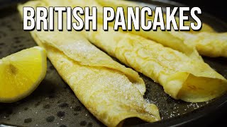 British Pancake  British Pancakes recipe – Traditional British Pancake [upl. by Eadmund306]