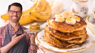 Super Fluffy Banana Pancakes [upl. by Decato]