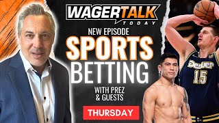 WagerTalk Today  Free Sports Picks  NBA and College Basketball Picks  UFC Fight Night  22725 [upl. by Soluk]