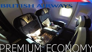 BRITISH AIRWAYS PREMIUM ECONOMY HONEST REVIEW [upl. by Leonhard]