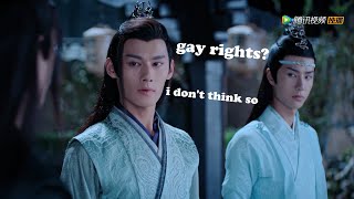 Jiang Cheng being done with wangxian for 5 minutes oN crack [upl. by Kessiah983]