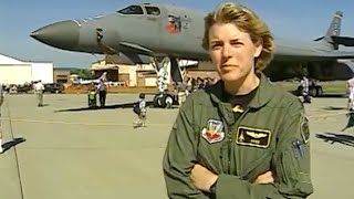 B1 Lancer Bomber Tour and Demonstration [upl. by Aldas]